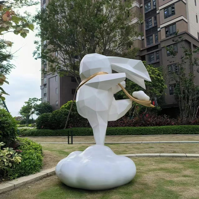 Customizable Stainless Steel Campus-Themed Sculpture