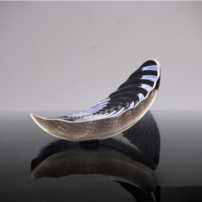 不锈钢船型雕塑