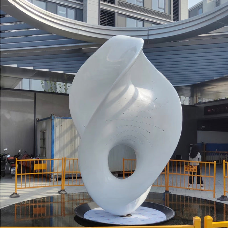 Customizable Stainless Steel Outdoor Landscape Sculpture‌