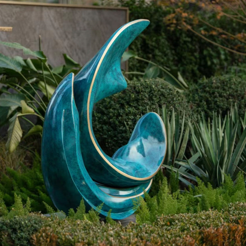 不锈钢仿玉石雕塑