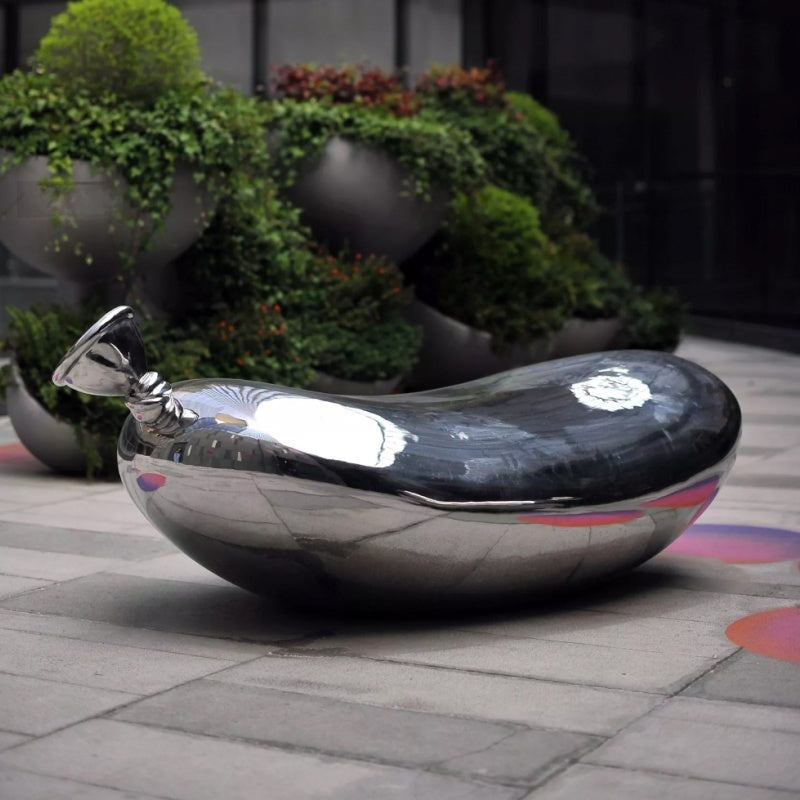 不锈钢气球雕塑